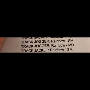 JEFFREE STAR rainbow jacket *BRAND NEW*